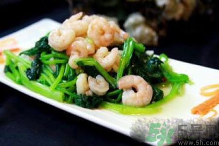 菠菜可以喝豆腐一起吃嗎？菠菜可以喝蝦一起吃嗎？