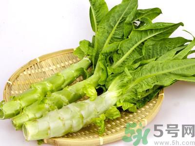 萵筍葉子能生吃嗎？萵筍葉子怎么做？