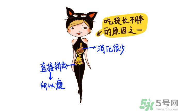 為什么女人長不胖？女人長不胖好嗎？
