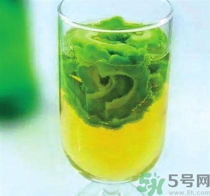新鮮的苦瓜片能泡水喝嗎？新鮮苦瓜片泡水喝好嗎？