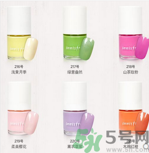 悅詩風吟生機指甲油怎么樣？悅詩風吟生機指甲油有哪些顏色？