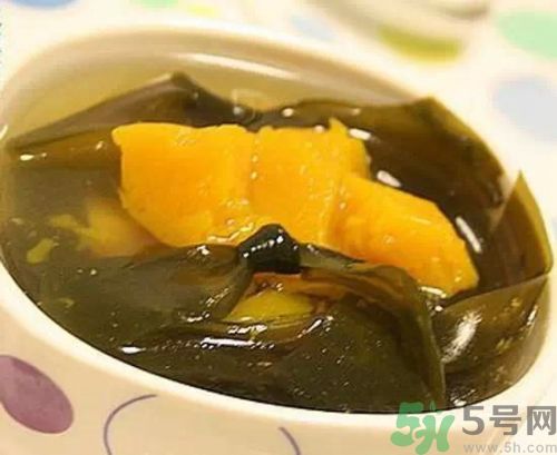 南瓜可以和海帶一起煮嗎？南瓜和海帶同食有什么影響？