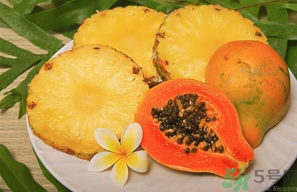 木瓜可以和菠蘿一起吃嗎？木瓜和菠蘿一起吃有什么影響？