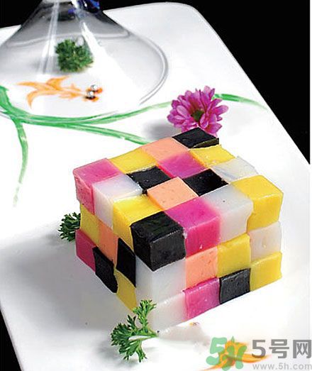 彩色綠豆糕怎么做？彩色綠豆糕的做法