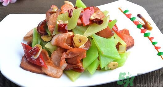 萵筍和臘肉一起炒好嗎？萵筍和臘肉一起吃好嗎？