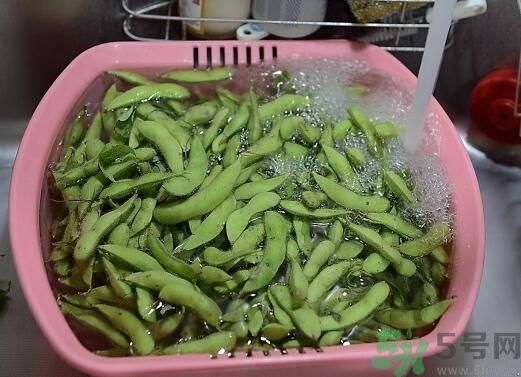 毛豆的毛要洗掉嗎？毛豆怎么洗？