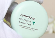 innisfree悅詩風吟礦物質(zhì)薄荷粉餅真假鑒別方法