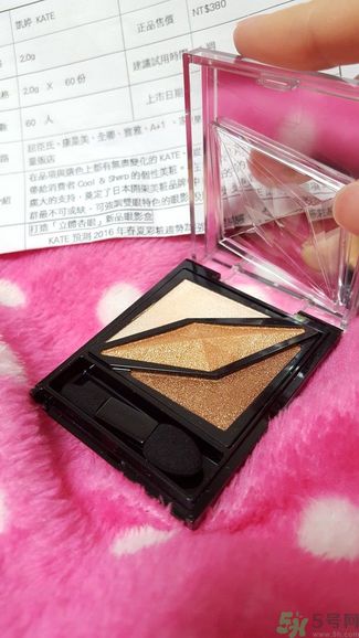 凱婷KATE擴(kuò)型深邃眼影盒怎么樣？好用嗎？
