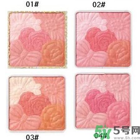 canmake花瓣腮紅色號對比圖？canmake五色花瓣腮紅試色