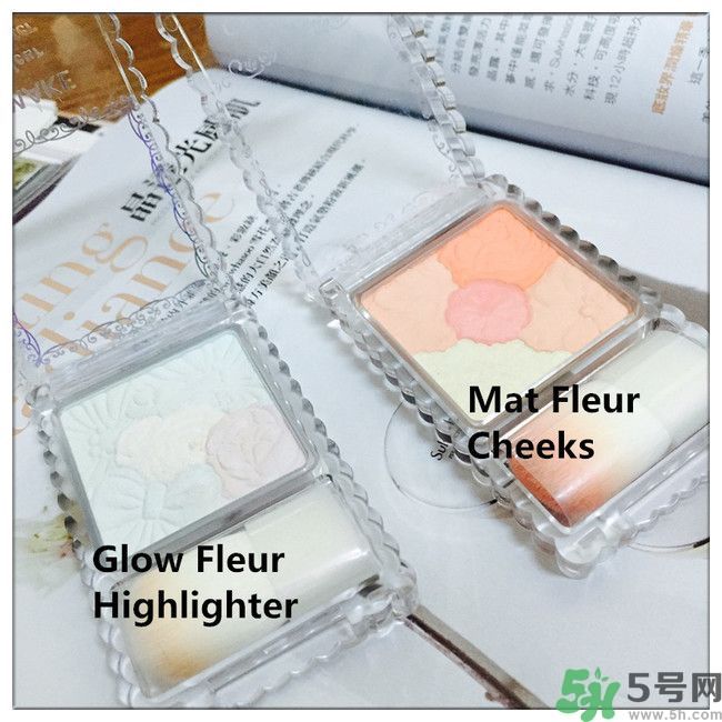canmake花瓣腮紅色號(hào)對(duì)比圖？canmake五色花瓣腮紅試色