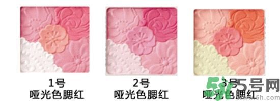 canmake花瓣腮紅色號對比圖？canmake五色花瓣腮紅試色