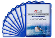 snp燕窩面膜真假辨別圖對比 snp燕窩補(bǔ)水面膜真假鑒別