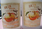 skinfood思親膚蜜桃清酒乳液真假對(duì)比辨別