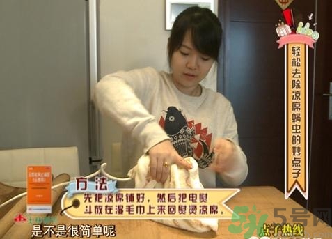 怎么判斷涼席有沒有螨蟲？涼席上的螨蟲怎么去除？