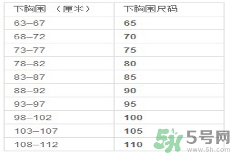 胸罩的大小型號(hào)怎么分？如何測(cè)量自己胸圍的大小？