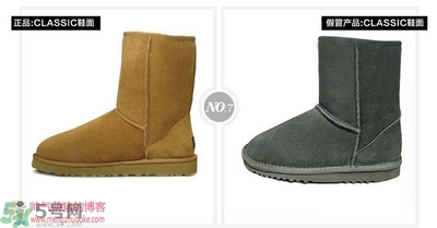 ugg是什么牌子？ugg雪地靴真假辨別圖對(duì)比