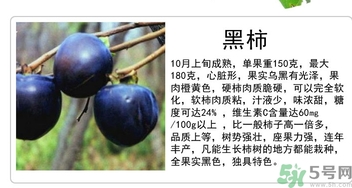 黑柿的營養(yǎng)價(jià)值及功效 黑柿怎么吃？