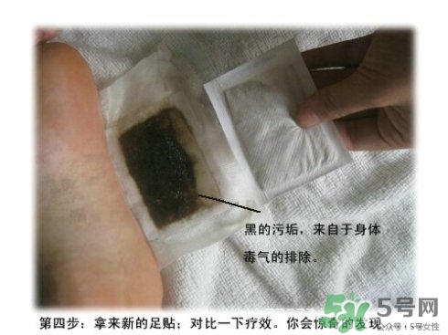 足貼怎么貼？足貼貼在腳底什么位置示意圖