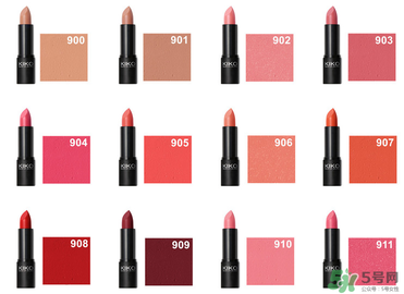 kiko9系列哪個顏色好看？kiko9系口紅試色