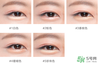 得鮮臥蠶筆哪個(gè)顏色好？the saem臥蠶筆什么顏色好？