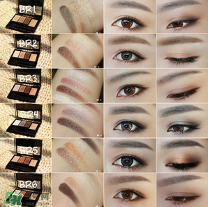 kate眼影哪個(gè)色號(hào)好？kate眼影br2和br3上妝