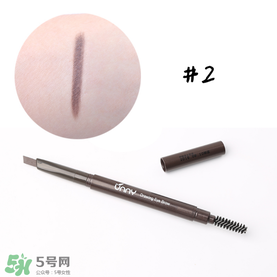 Unny眉筆怎么樣？Unny眉筆試色色號