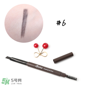 Unny眉筆怎么樣？Unny眉筆試色色號
