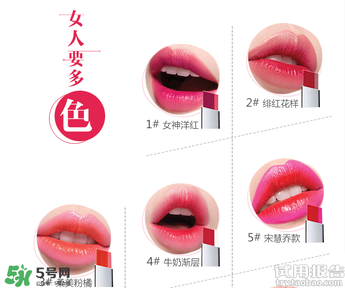 雙色唇膏什么牌子好？2017年雙色唇膏排行榜