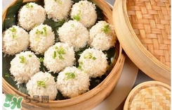 一斤糯米可以做多少個(gè)糯米丸子？一斤糯米可以做多少糯米圓子？