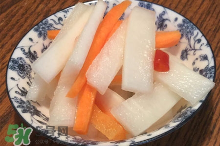 孕婦能吃腌蘿卜嗎？孕婦可以吃腌蘿卜嗎？