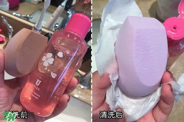 ukiss悠珂思粉撲清洗劑怎么用？悠珂思粉撲清洗劑使用方法
