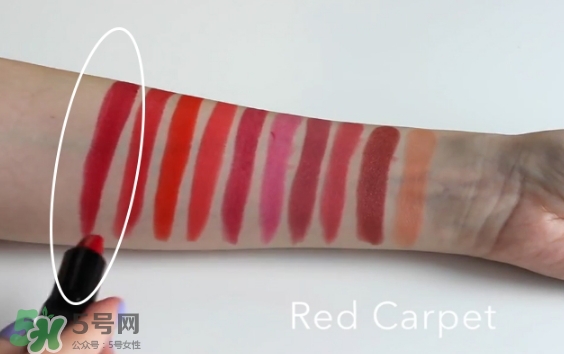 elf口紅色號(hào)試色 e.l.f.口紅試色