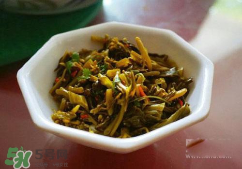 孕婦可以吃腌菜嗎？孕婦吃腌菜對胎兒有影響嗎？