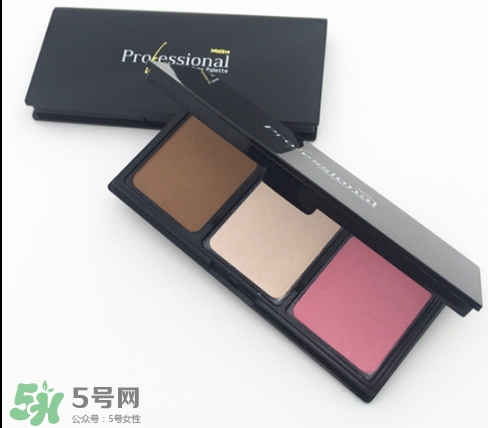 mistine三色修容粉怎么用？mistine三色修容使用方法