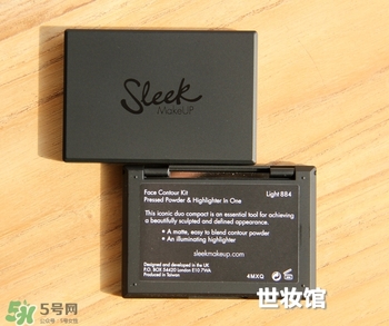 sleek修容粉怎么用？sleek修容粉使用方法