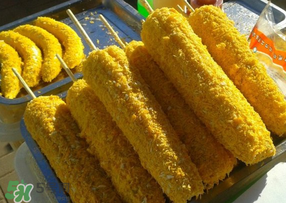 炸香蕉外面包裹的是什么？炸香蕉放面粉好還是淀粉？