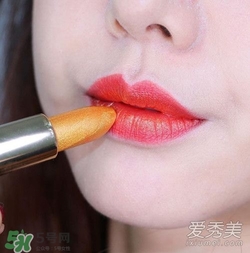 金色口紅是什么顏色？金色口紅試色