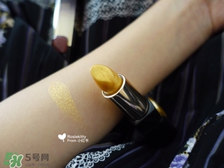 金色口紅是什么顏色？金色口紅試色