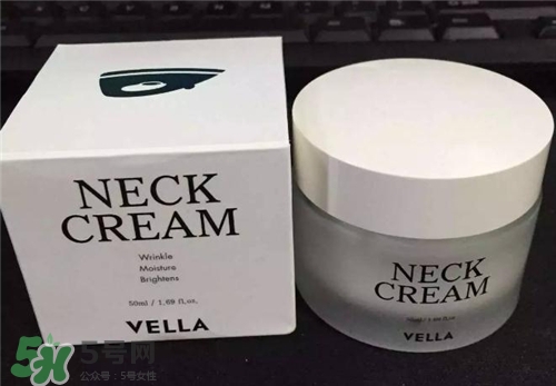 vella頸霜好用嗎？vella頸霜怎么樣？
