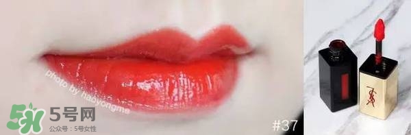 ysl鏡面唇釉哪個顏色好看？ysl鏡面唇釉試色大全