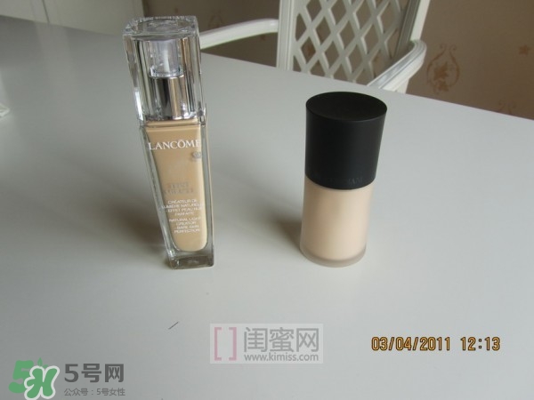 蘭蔻和阿瑪尼哪個好用？蘭蔻和阿瑪尼粉底液對比