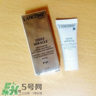蘭蔻奇跡薄紗粉底液色號怎么選？蘭蔻奇跡薄紗粉底液色號試色