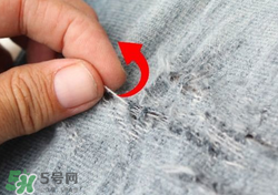 毛邊牛仔褲可以自己剪嗎？毛邊牛仔褲怎么剪？