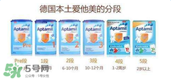 德國愛他美分段法及各段特點？德國愛他美分段說明