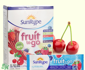 SunRype水果條好不好？SunRype水果條怎么樣？