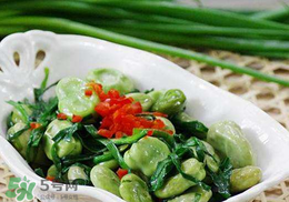 蠶豆和韭菜能一起吃嗎？韭菜炒蠶豆的做法