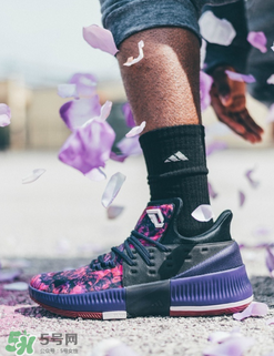 adidas dame3新配色多少錢？阿迪達(dá)斯利拉德三代花城玫瑰專柜價格