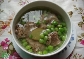 豌豆和排骨能一起燉嗎？豌豆和排骨能一起吃嗎？