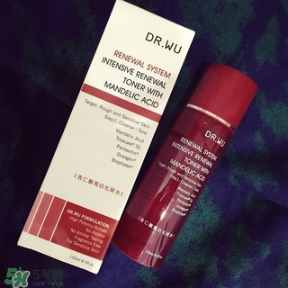 dr.wu杏仁酸亮白化妝水怎么樣？dr.wu杏仁酸化妝水功效