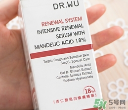 dr.wu達(dá)爾膚杏仁酸18怎么用？dr.wu杏仁酸18使用方法